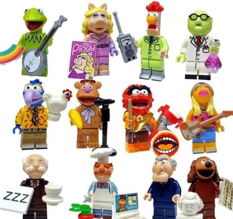 lego muppets box distribution|lego the muppets figures.